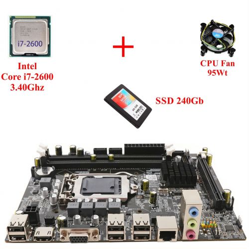 Комплект Intel Core i7-2600, сокет LGA1155