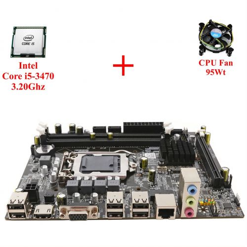 Комплект для сборки ПК Intel Core i5-3470 + Материнская плата 1155 сокет + Кулер